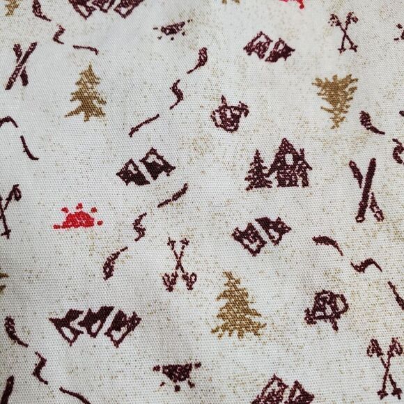 Columbia Camping Print Shirt XL Button Up Short Sleeve Outdoor Regular Fit Mens - Picture 9 of 11